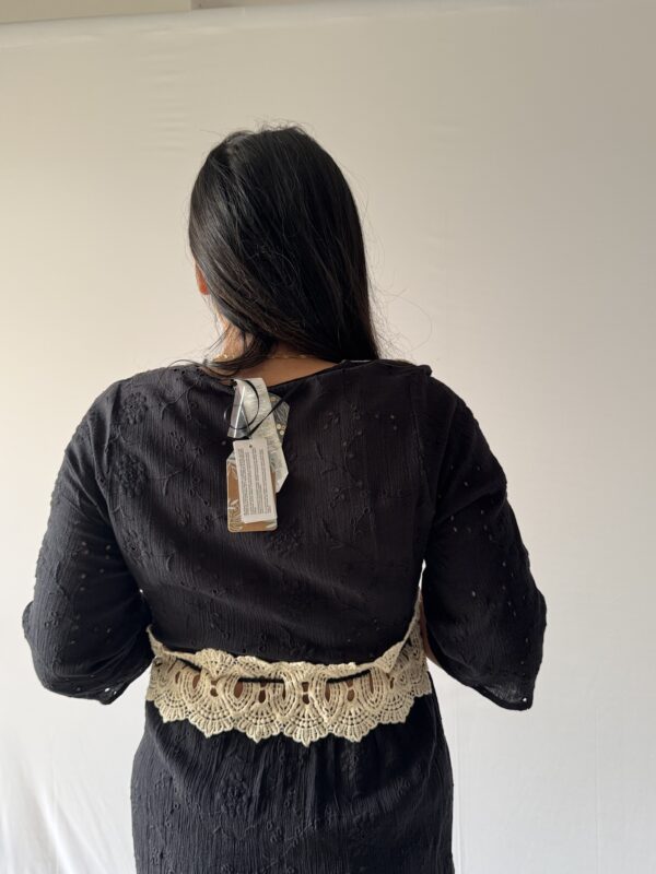 Midnight Lace Charm Dress - Image 2